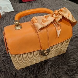Juicy couture wicker bag